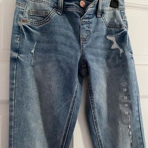 BNWT Justice girls size 10 jeans.